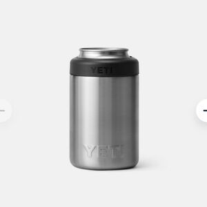 Yeti Rambler Colster Can Insulator Silver